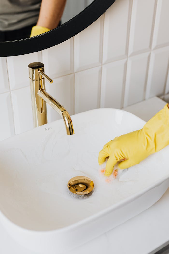 Home Cleaning Photo - Clean, bright kitchen or living area. Replace with real job photography.